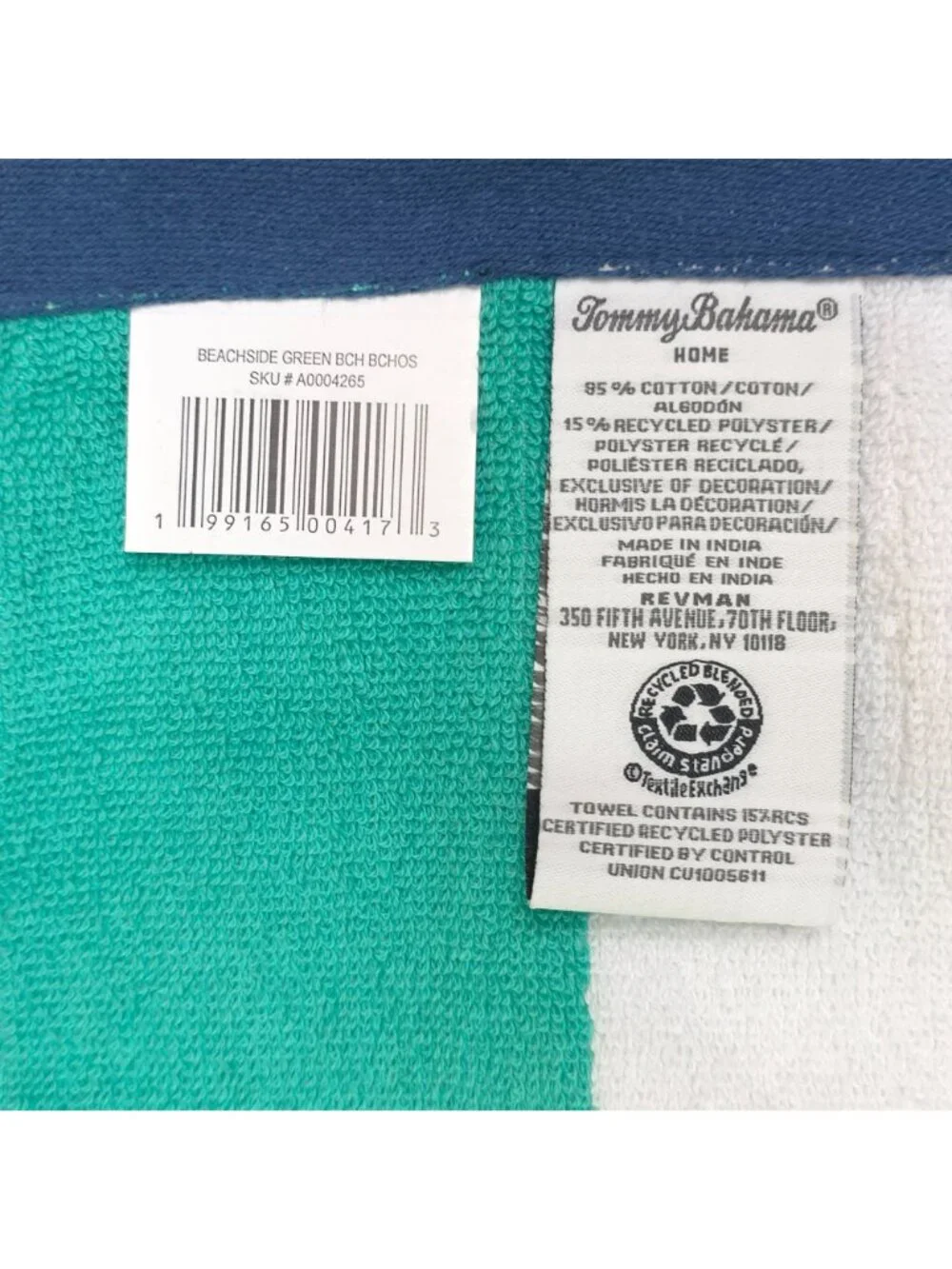 Tommy Bahama Home Striped Beach Towel 36